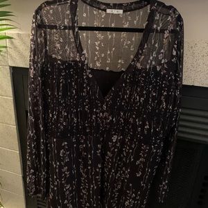 Maurices Floral Blouse